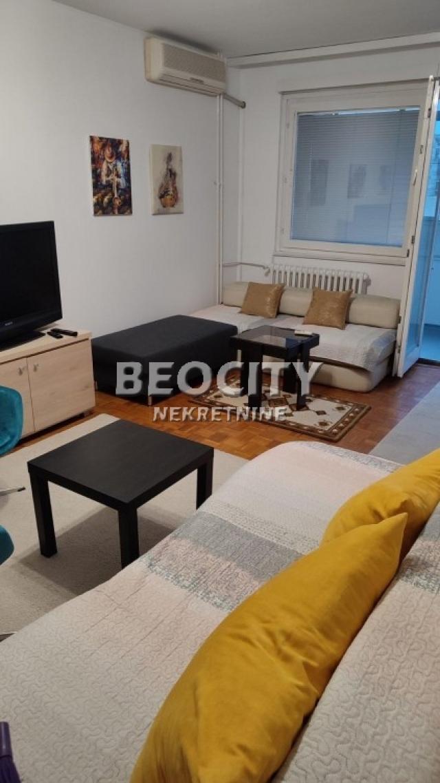 Novi Beograd, Blok 64, Gandijeva, 2. 0, 70m2, 600EUR