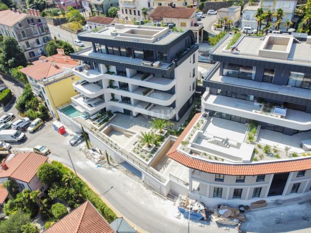 OPATIJA, ZENTRUM – exklusives Studio-Apartment von 55 m2 in einem luxuriösen Neubau, Wellness, Aussi