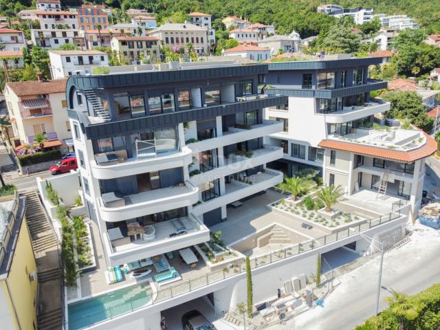 OPATIJA, ZENTRUM – exklusives Studio-Apartment von 55 m2 in einem luxuriösen Neubau, Wellness, Aussi