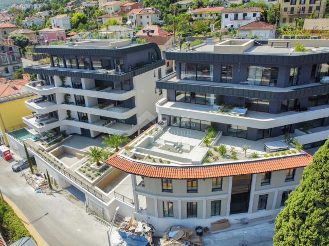 OPATIJA, ZENTRUM – exklusives Studio-Apartment von 55 m2 in einem luxuriösen Neubau, Wellness, Aussi