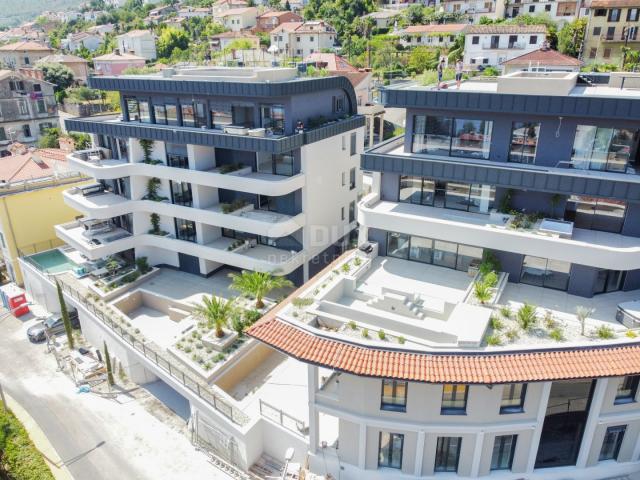 OPATIJA, ZENTRUM – exklusives Studio-Apartment von 55 m2 in einem luxuriösen Neubau, Wellness, Aussi