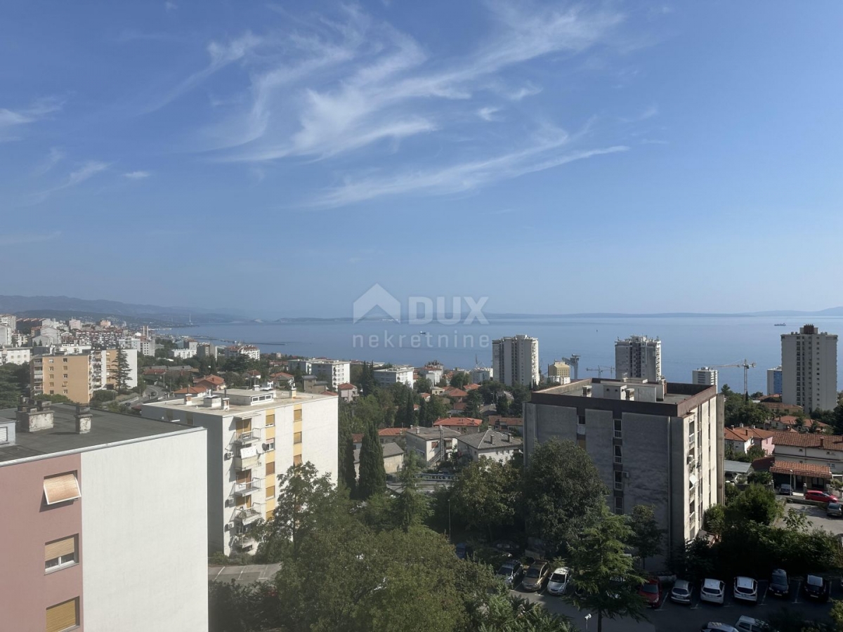 RIJEKA, ZAMET - ausgezeichnete 2-Zimmer-Wohnung mit Panoramablick