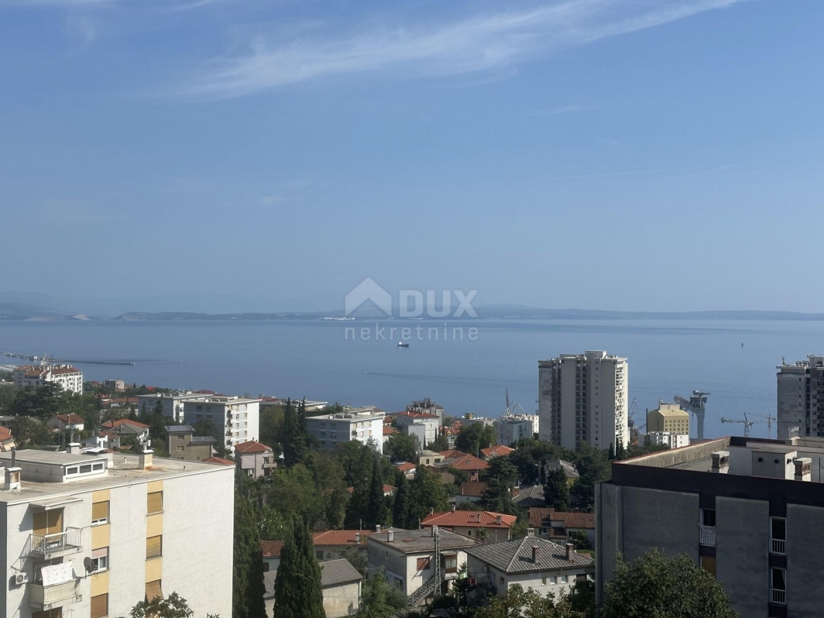 RIJEKA, ZAMET - ausgezeichnete 2-Zimmer-Wohnung mit Panoramablick