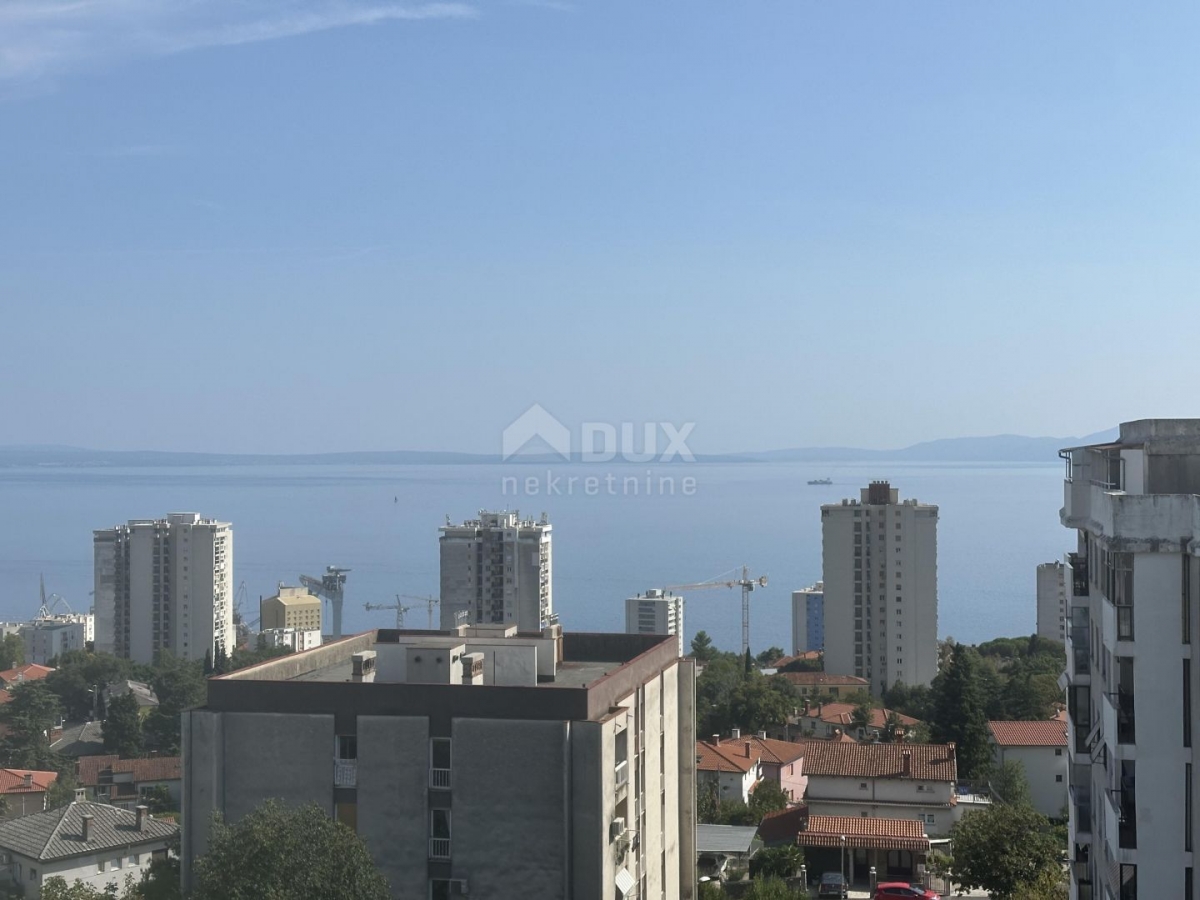 RIJEKA, ZAMET - ausgezeichnete 2-Zimmer-Wohnung mit Panoramablick