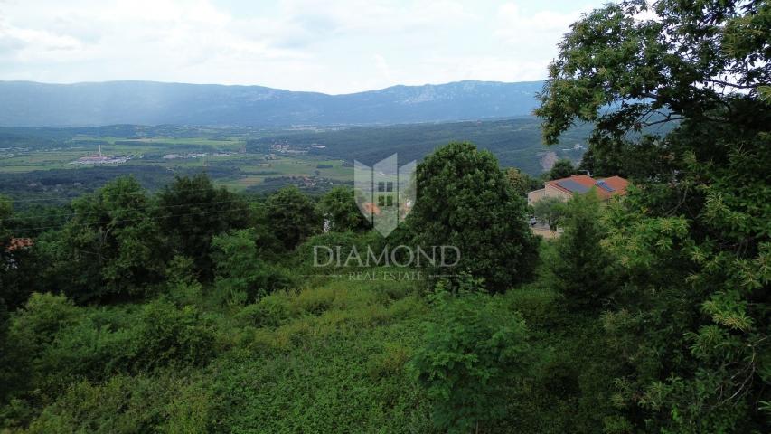 Pićan, spacious building plot in a beautiful location