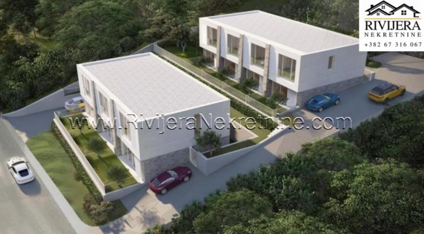 For sale modern townhouses in Đuraševići Tivat