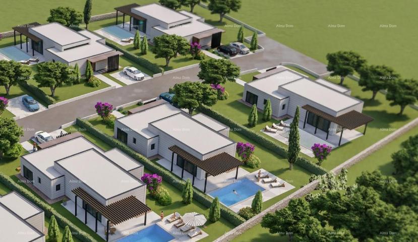 House Luxury villas for sale, modern design with swimming pools, Vodnjan surroundings! V-B