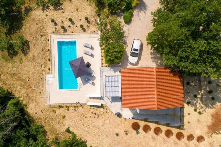 House Near Pazin, new, detached holiday house.