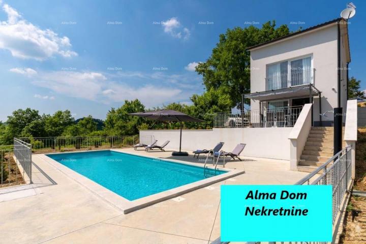 House Near Pazin, new, detached holiday house.