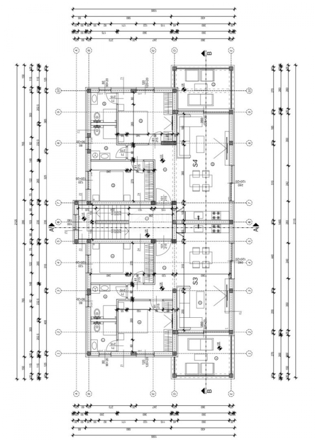 ZADAR, PRIVLAKA - Moderne Wohnung 130 m vom Meer entfernt, S3