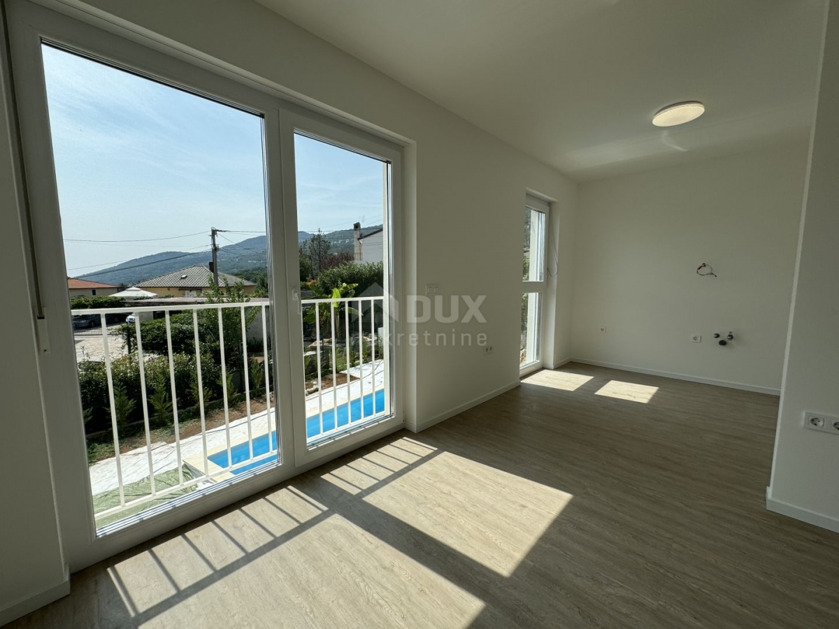 OPATIJA, IČIĆI - apartment in a new building with swimming pool, garage, elevator near the sea and O