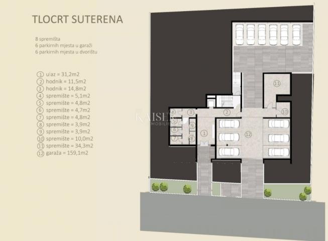 Istrien, Novigrad - Luxusapartment im Bau A-1-L