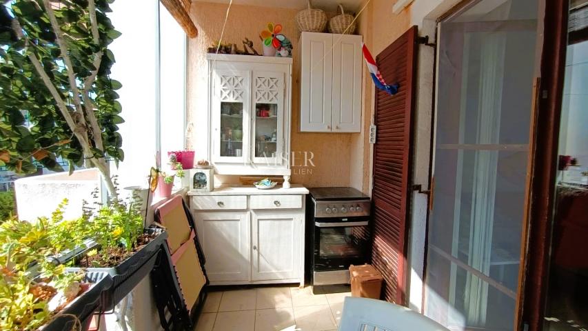 Grad Krk, otok Krk-apartman 51m2 blizu centra