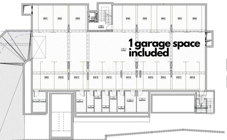 OPATIJA, ZENTRUM – Herrenapartment in einem luxuriösen Neubau oberhalb des Zentrums von Opatija mit 