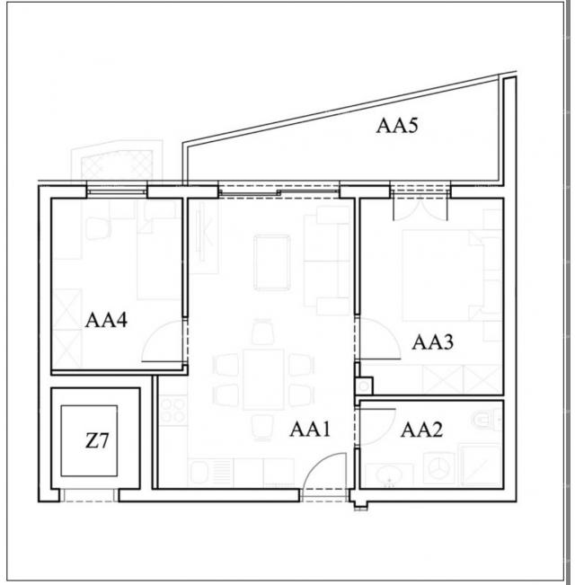 Stan Prodaje se  stan u novom projektu u Štinjanu