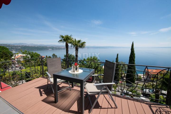 OPATIJA - Apartment 2. REIHE VOM MEER!! 140m2 mit Blick auf Kvarner