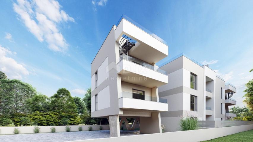 ZADAR, MELADA - Modern apartment with garden under construction S2