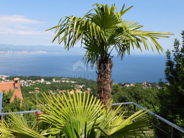 OPATIJA, LOVRAN – luxuriöse Villa mit wunderschönem Blick auf das Meer, einem Swimmingpool und einer