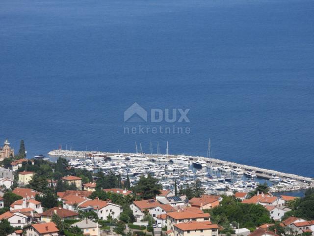 OPATIJA, LOVRAN - luksuzna vila s predivnim pogledom na more, bazenom i okućnicom površine 500m2