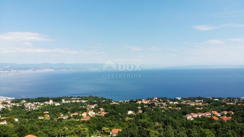 OPATIJA, LOVRAN – luxuriöse Villa mit wunderschönem Blick auf das Meer, einem Swimmingpool und einer