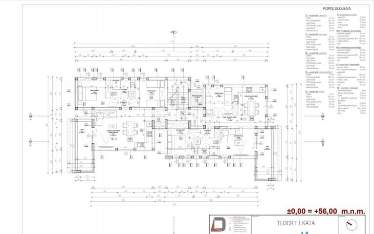 ZADAR, MELADA - Modern penthouse under construction S6