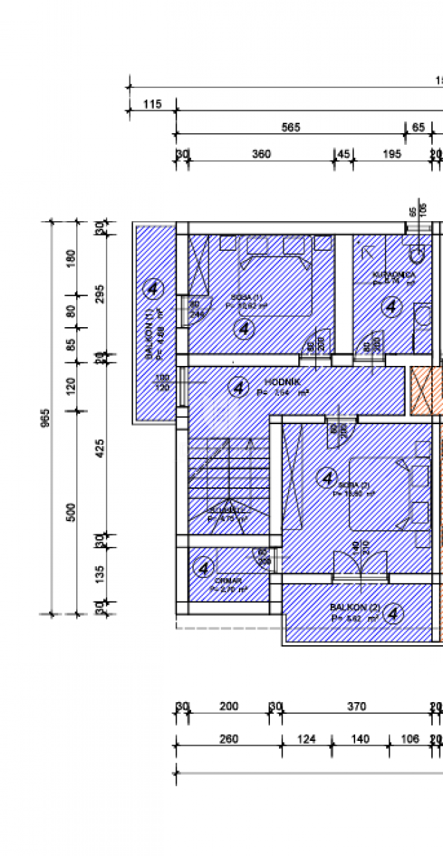 Apartment  Marinići, Viškovo, 131m2