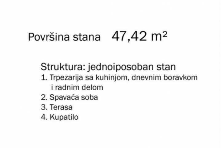 Altina, 1. 5s, 47, 42m2, 1% PROVIZIJA, NOVOGRADNJA, LIX