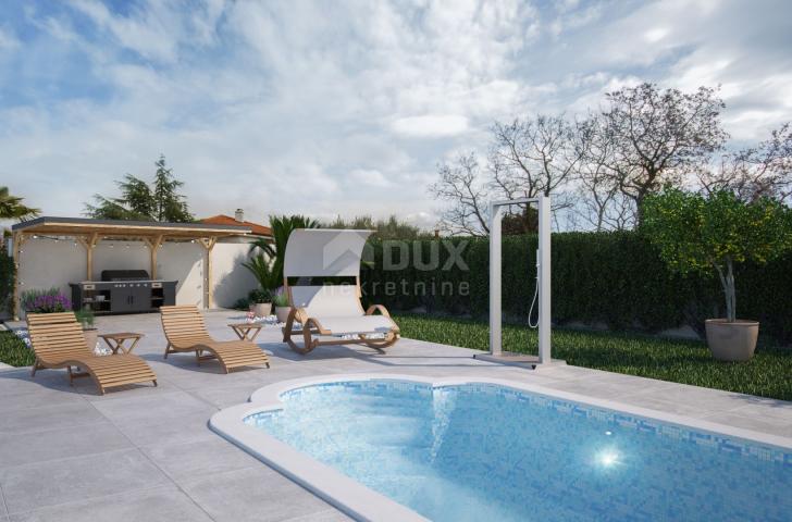 ISTRIA, BUJE - Detached house with pool and sea view