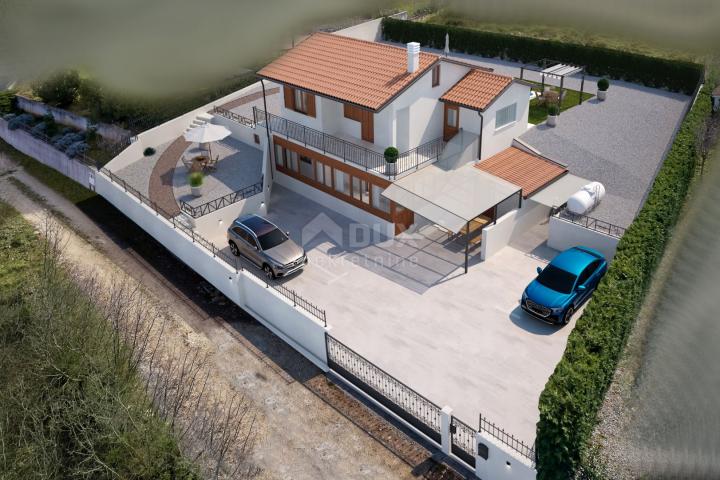 ISTRIA, BUJE - Detached house with pool and sea view