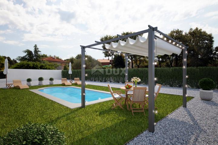 ISTRIA, BUJE - Detached house with pool and sea view