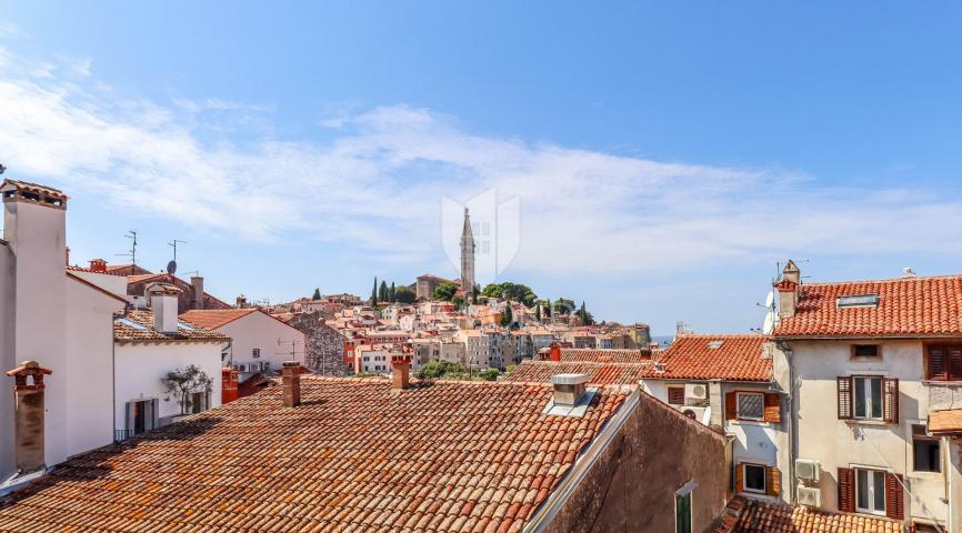 Apartment mit Blick auf das Meer und die Altstadt von Rovinj