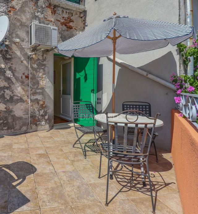 Apartment mit Blick auf das Meer und die Altstadt von Rovinj