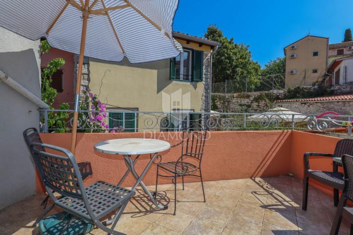 Apartment mit Blick auf das Meer und die Altstadt von Rovinj