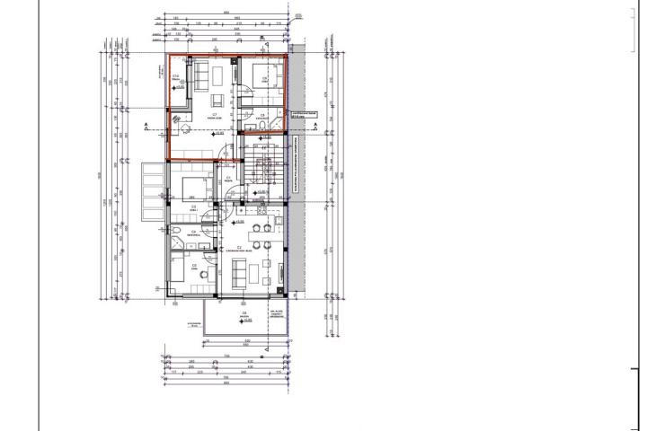 Istra, Medulin, moderna novogradnja u blizini mora, stan NKP 45 m2