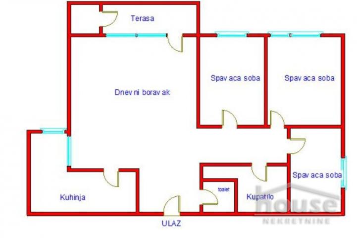 Stan NOVI SAD, NOVO NASELJE, kv: 85, € 175000, ID: 1062310