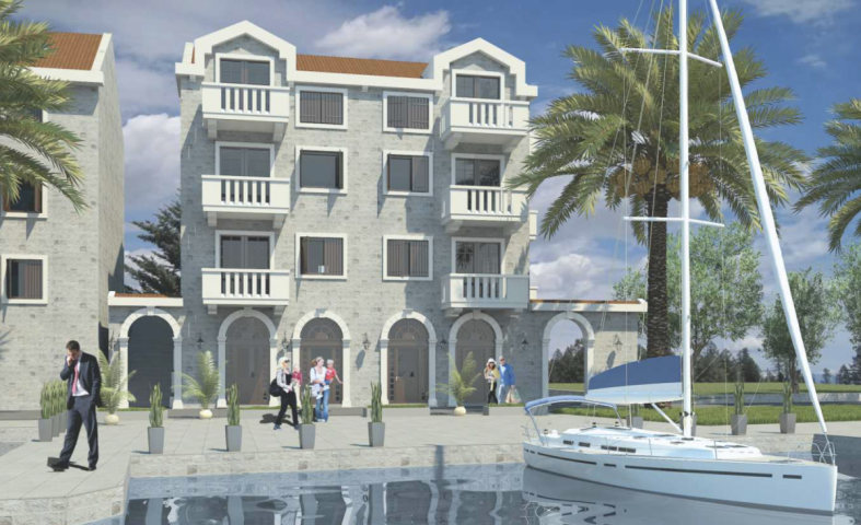 Commercial-residential building in Tivat, close to Porto Montenegro