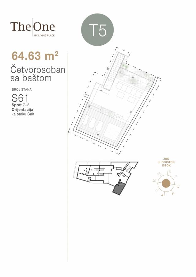 Četvorosoban stan sa baštom 159. 68 m2 - Direktno od investitora!