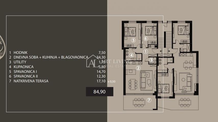 UMAG - UMGEBUNG - NEUBAU - Moderne Wohnung im 1. Stock