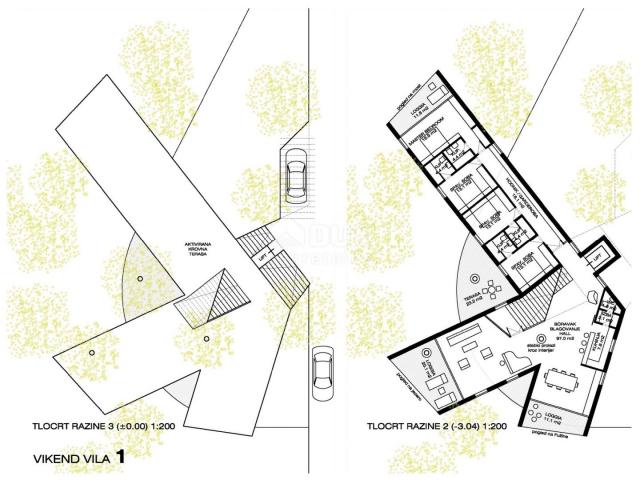 GORSKI KOTAR, FUŽINE – einzigartiges Projekt im Herzen von Gorski kotar, Baugrundstück 3340 m2 mit P