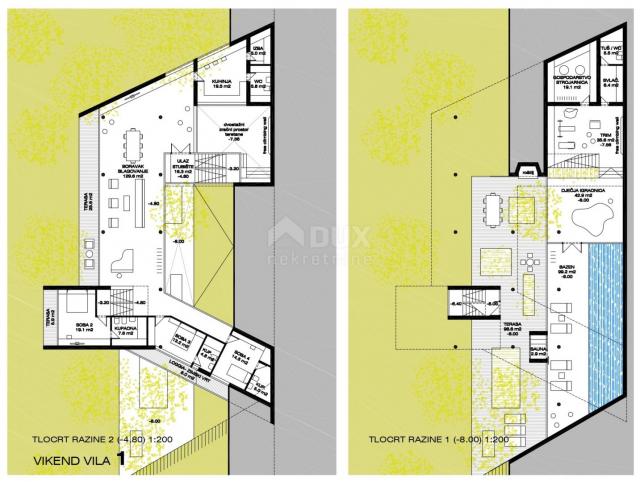 GORSKI KOTAR, FUŽINE – einzigartiges Projekt im Herzen von Gorski kotar, Baugrundstück 3340 m2 mit P