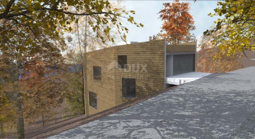 GORSKI KOTAR, FUŽINE - unique project in the heart of Gorski kotar, building plot 3340 m2 with proje