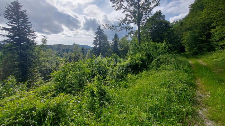 GORSKI KOTAR, FUŽINE – einzigartiges Projekt im Herzen von Gorski kotar, Baugrundstück 3340 m2 mit P