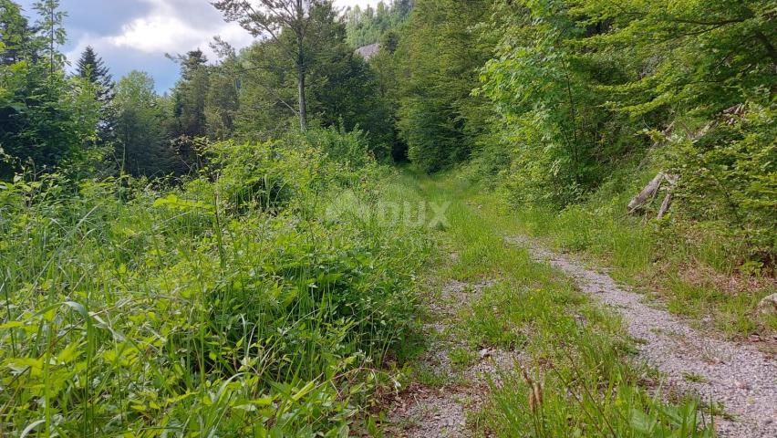 GORSKI KOTAR, FUŽINE – einzigartiges Projekt im Herzen von Gorski kotar, Baugrundstück 3340 m2 mit P