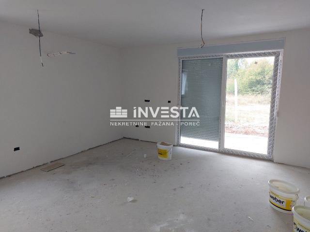 Poreč okolica - stan A 50 m2 u prizemlju, novogradnja