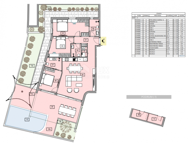 OPATIJA, ZENTRUM – luxuriöses Gebäude von 155 m2 mit privatem Pool, Wellness, Concierge, Rezeption, 