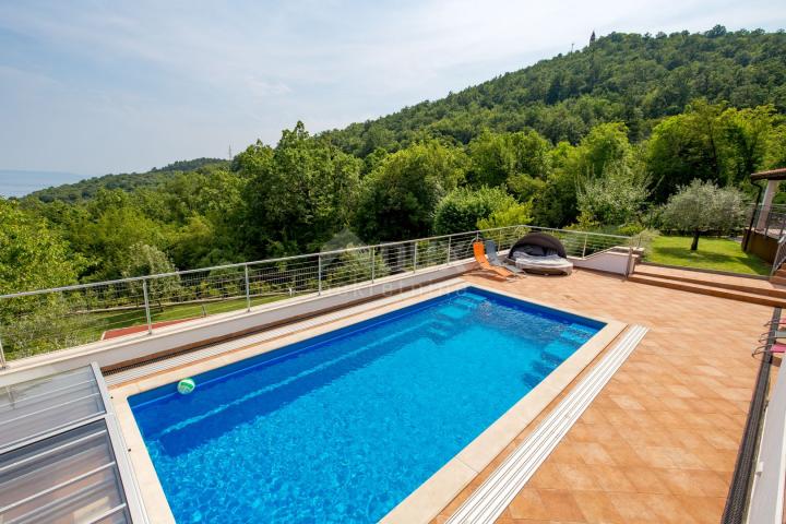 OPATIJA, VEPRINAC - Schönes Ferienhaus mit Blick auf Kvarner