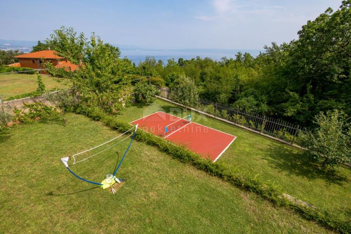 OPATIJA, VEPRINAC - Schönes Ferienhaus mit Blick auf Kvarner