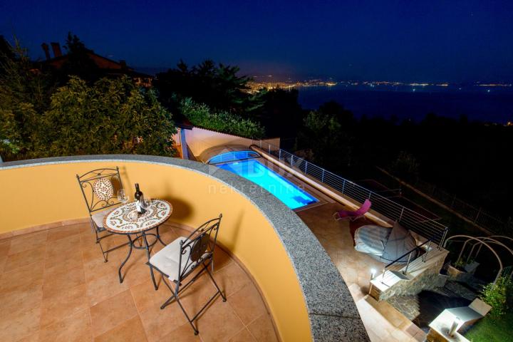 OPATIJA, VEPRINAC - Beautiful holiday home with a view of Kvarner