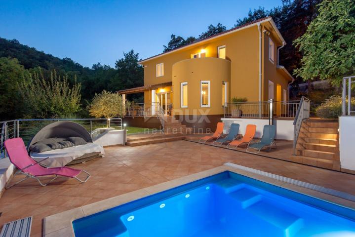 OPATIJA, VEPRINAC - Beautiful holiday home with a view of Kvarner