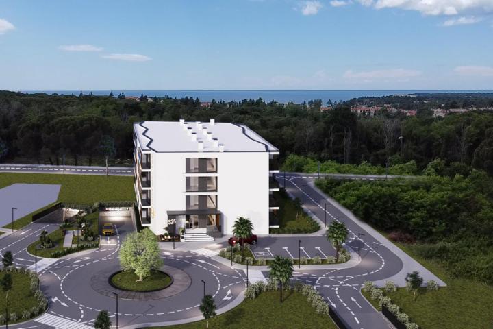 Istra, Poreč - dvosoban stan u prizemlju moderne novogradnje NKP 83m2